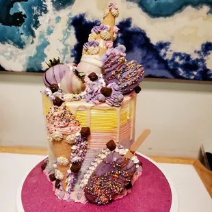 The most gorgeous 3 tier stunning birthday cake