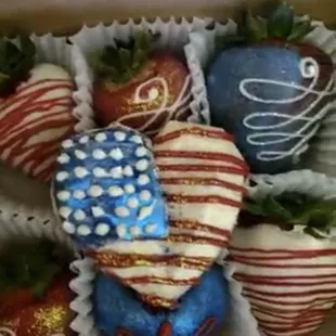 July 4th strawberries