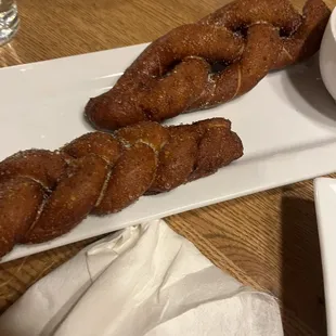 Pretzel appetizer