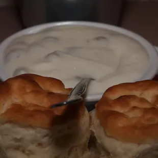 Bisquits &amp; Gravy.