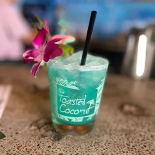 Ocean water cocktail