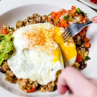 The Toasted Yolk Cafe Southwest Breakfast Bowl
