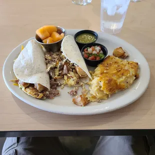 Brisket Tacos. The presentation is excellent. The Brisket Tacos were a bit dry, as I found myself downing most bites with a gulp of water.