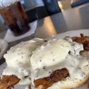 Chicken Biscuits and Gravy