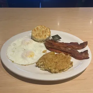 Two Eggs Breakfast Deluxe