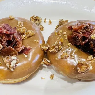 Maple Bacon Donuts