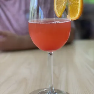 Strawberry Mimosa