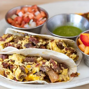 tacos, food