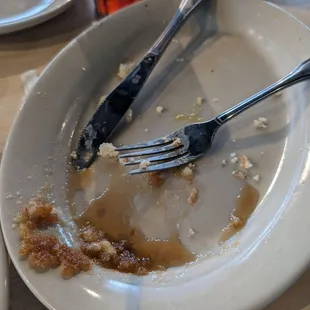 This was my pancake!  Everything was delicious!