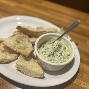Spinach artichoke appetizer
