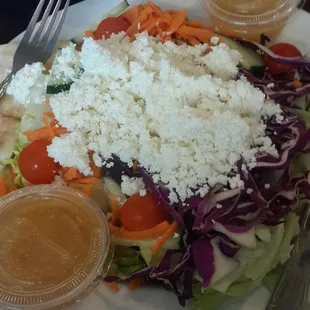 Beautiful Greek salad