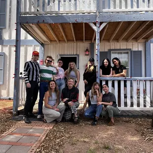 All of us at the house!