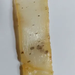 Pretty sure that is mold in the cabbage.