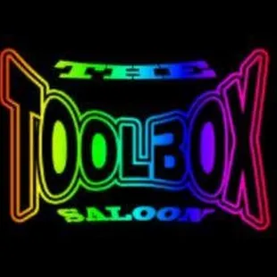 the logo of the toolbox saloon