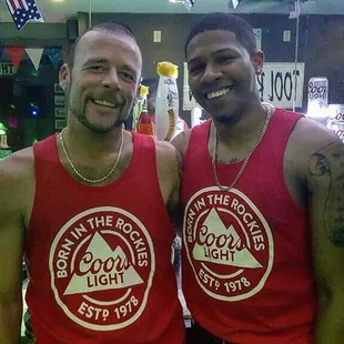 The best service from 2 of the finest bartenders around!