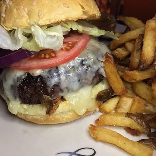 Char-Broiled Ground Steak Sandwich