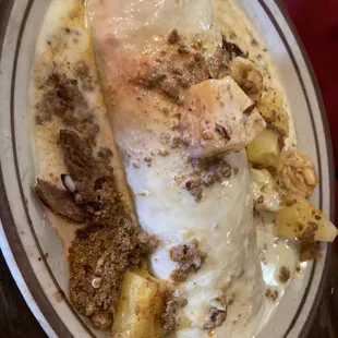 Burrito California Lunch ~ so much going on here and husband loved it!