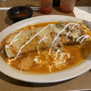 Hot and Spicy Burrito, tasty!