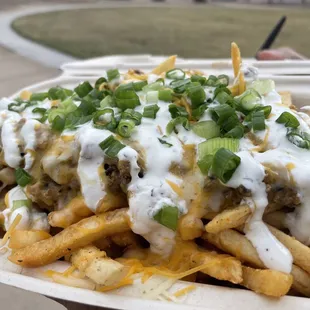 Chile verde fries