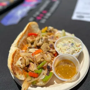 Chicken PHajita Filly &amp; Small Torpedo Mac Salad