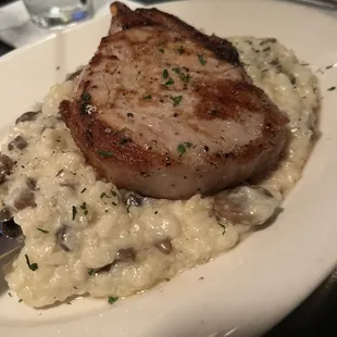 Bone in pork chop