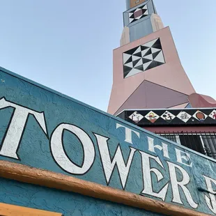 The famous tower of the Tower Bar.