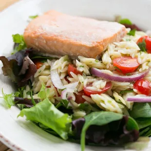 Salmon Orzo Salad