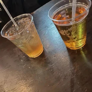 Left to right- Long Island and Angry Orchard