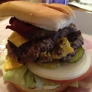 Burger was memorable, price was reasonable.