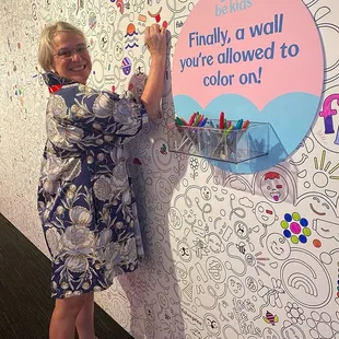 oloring on the walls at Mattel HQ in LA!! So exciting to see the AMAZING new products coming from this toy powerhouse!!:).