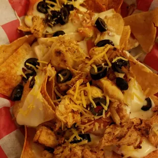 Chicken nachos