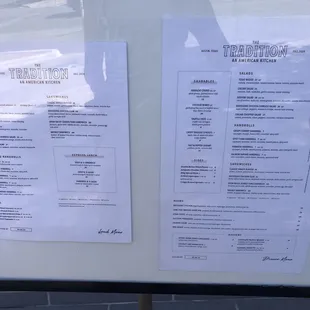 Sep. 2024 lunch and dinner menus