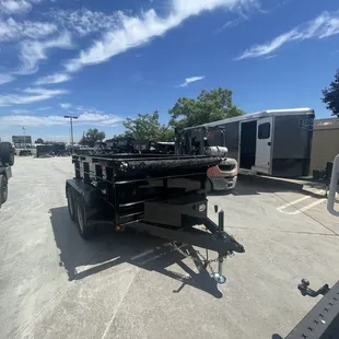 Our new dump trailer