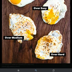 Manager rudely told me to Google what an over medium egg look like I should have did it because this is not what I got.