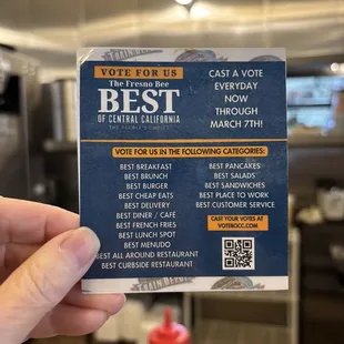 It&apos;s that time! Vote for your favorite categories at The Train Depot!