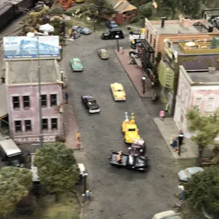 Current street photo of the train in the window!