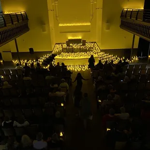 Center view from the balcony