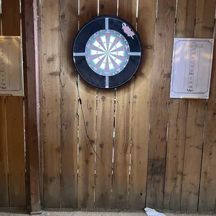Outside steel tip dart boards