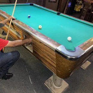 Pool league practice