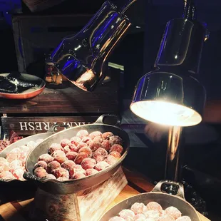 we cater full service events.