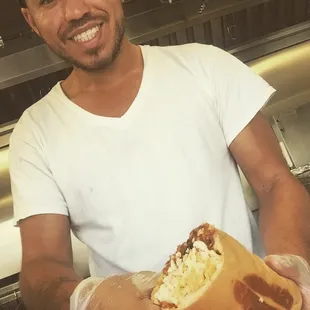 The Brazilian aka Buraco Quente. served on our truck daily.