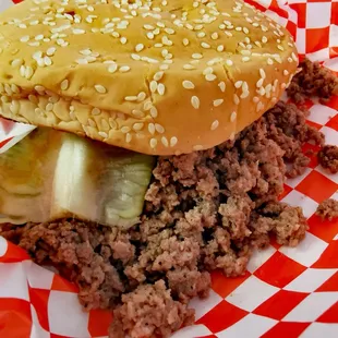 Loose Meat Burger