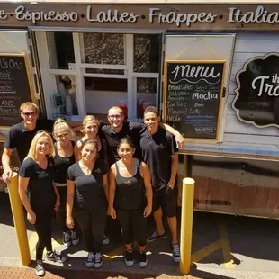 The Traveling Cup - Coffee Trucks Staff!