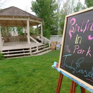 Painting in the Park