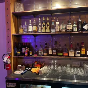 Bar area.