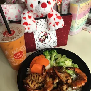 BBQ Shrimp Plate