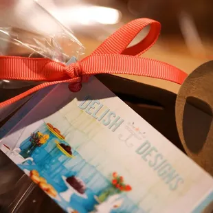 a chocolate cookie and a book