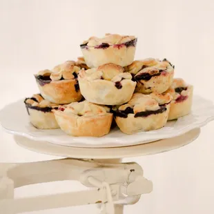 Jill's mini blueberry pies are awesome too!!!!