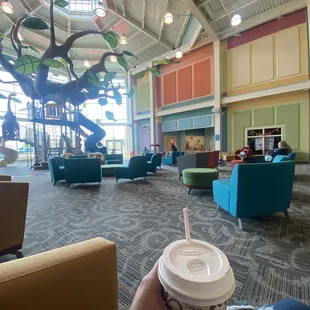 Seating &amp; treehouse structure