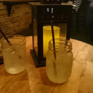 Watered down cucumber gin drinks